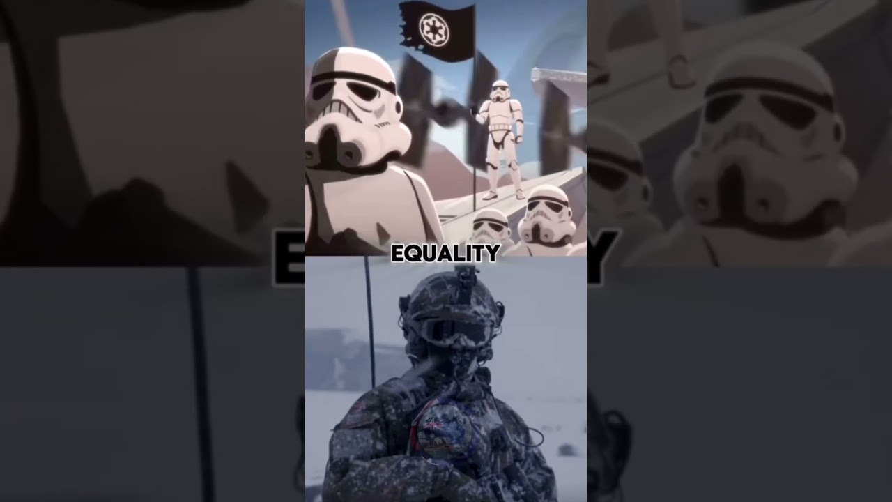 Galactic Empire VS Earth Military #edit #capcut #starwars #countries