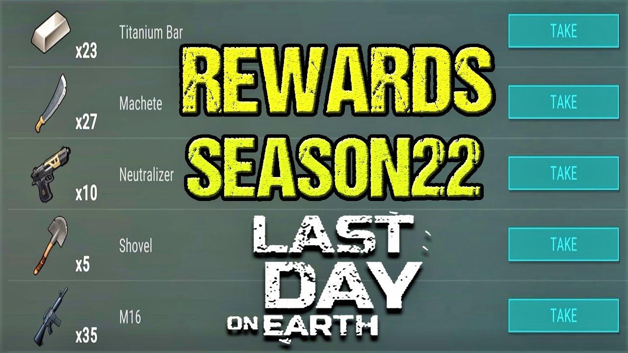 REWARDS - SEASON 22 - LAST DAY ON EARTH - LDOE