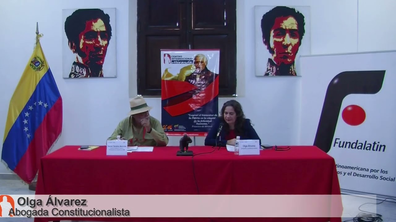 Venezuela Jurídica Política, Balance y Perspectivas 2025-2026.  Olga Álvarez
