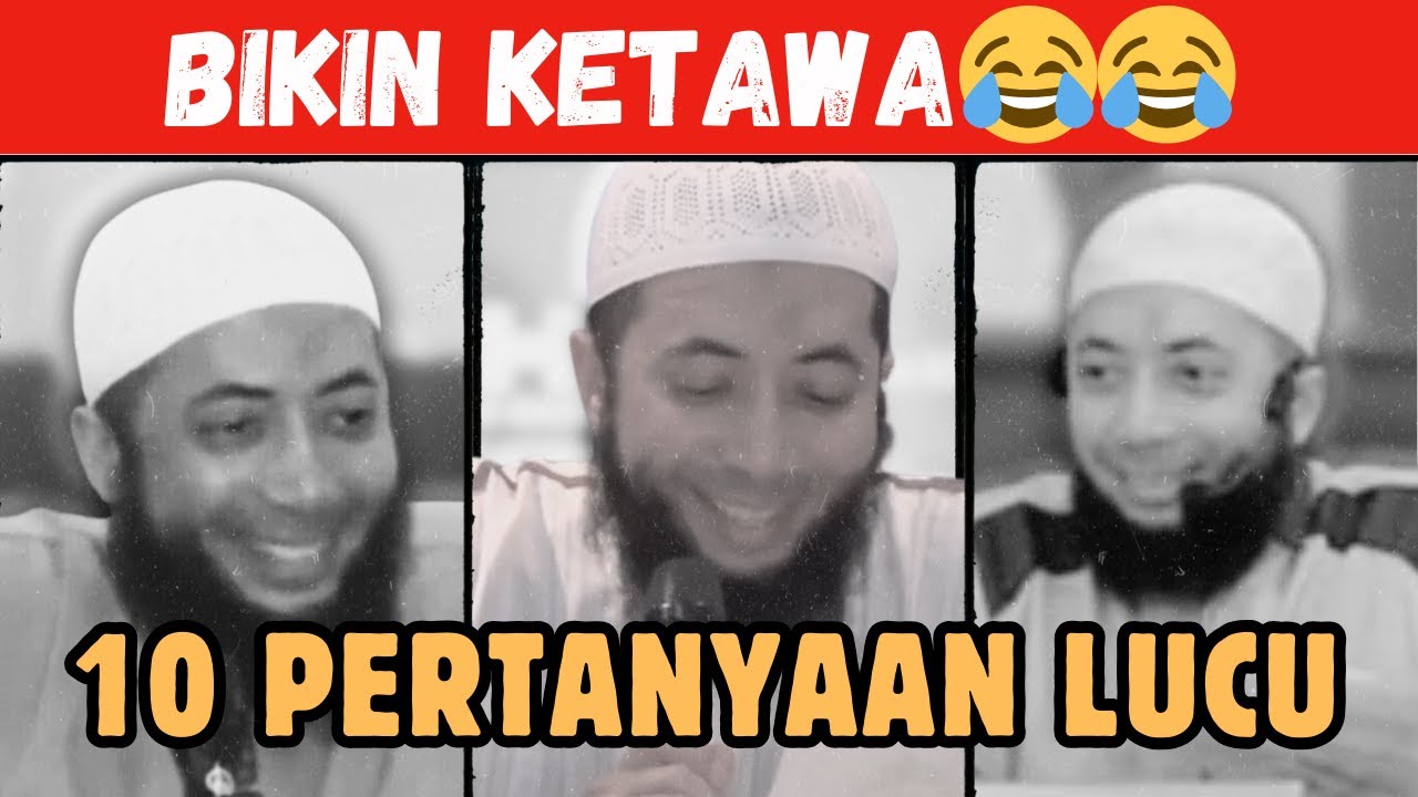 10 PERTANYAAN LUCU INI BIKIN USTADZ KHALID BASALAMAH TERTAWA