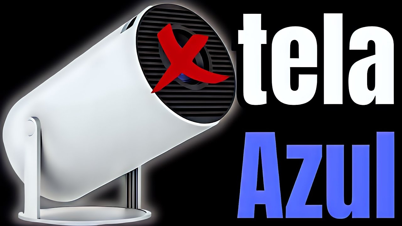 Hy300 na tela azul como arrumar 