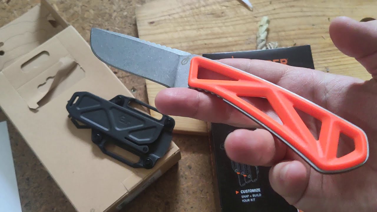 Обзор ножа Gerber Exo-Mod Fixed - красивый аксессуар