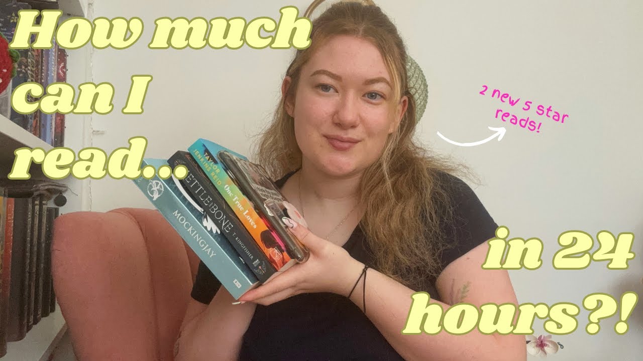 24hr reading challenge... gone wrong🤪📚 | 5 stars reads, book hauls and finishing The Hunger Games