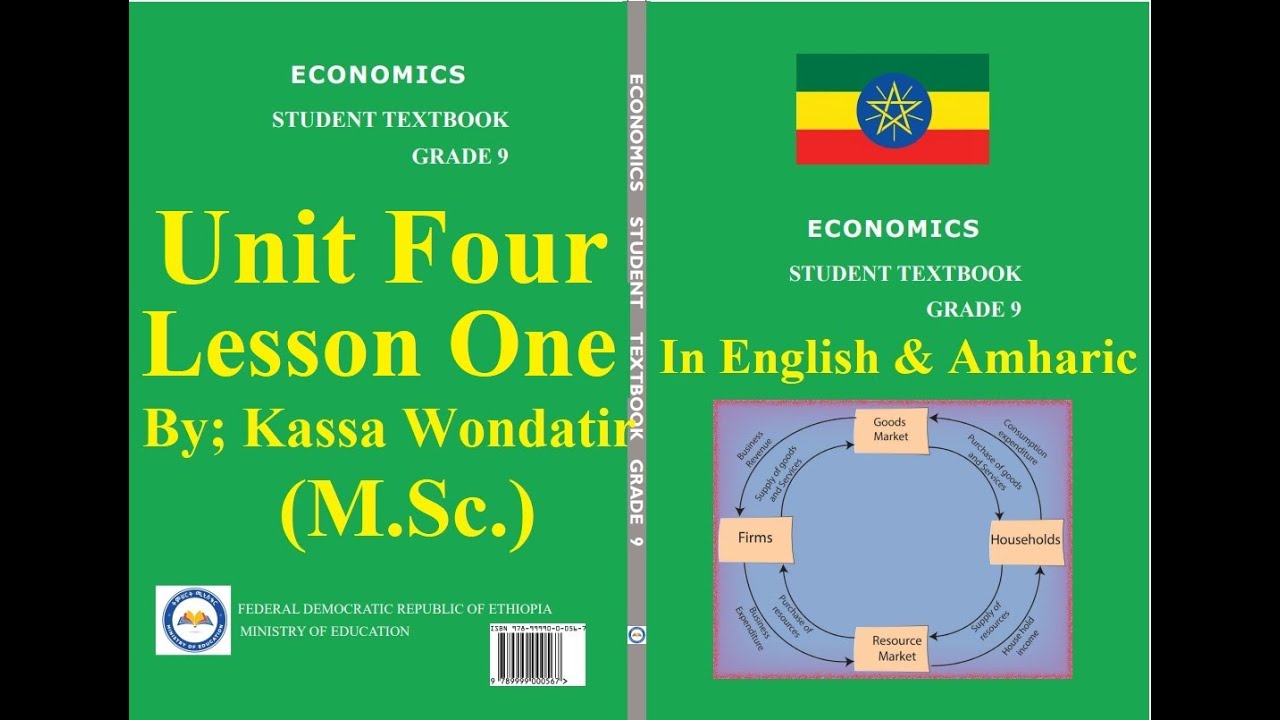 Grade 9  Economics Unit 4 - Lesson 1
