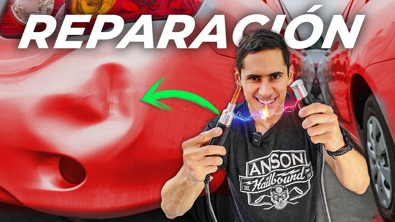 IMPULSOS ELÉCTRICOS para remover GOLPES SIN PINTAR ¿ES POSIBLE?