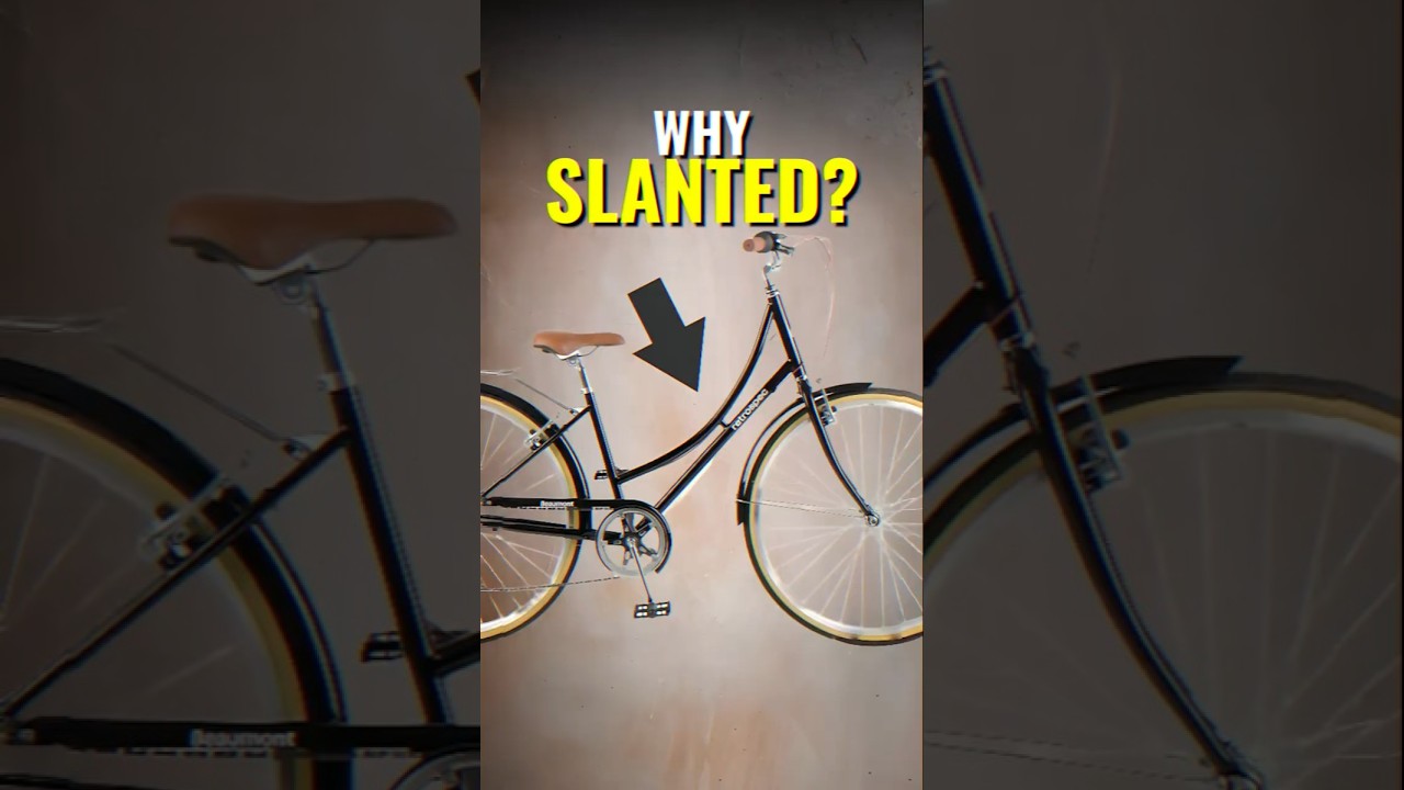 Why Do Women’s Bicycles Have a Slanted Bar? 🚲🤔 
