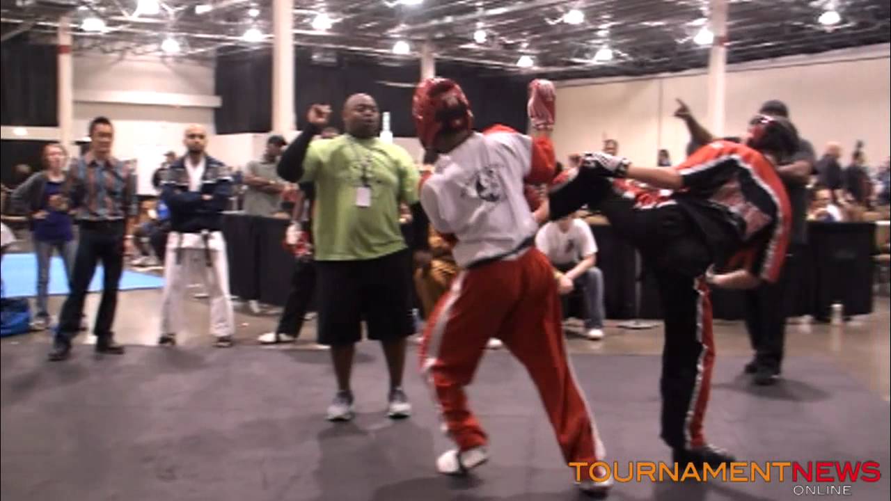Justin Venerette vs Elijah Humes at North American International Karate Championship 2012