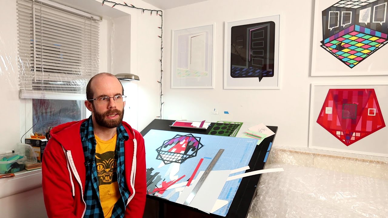 Nathan Vernau in the Studio