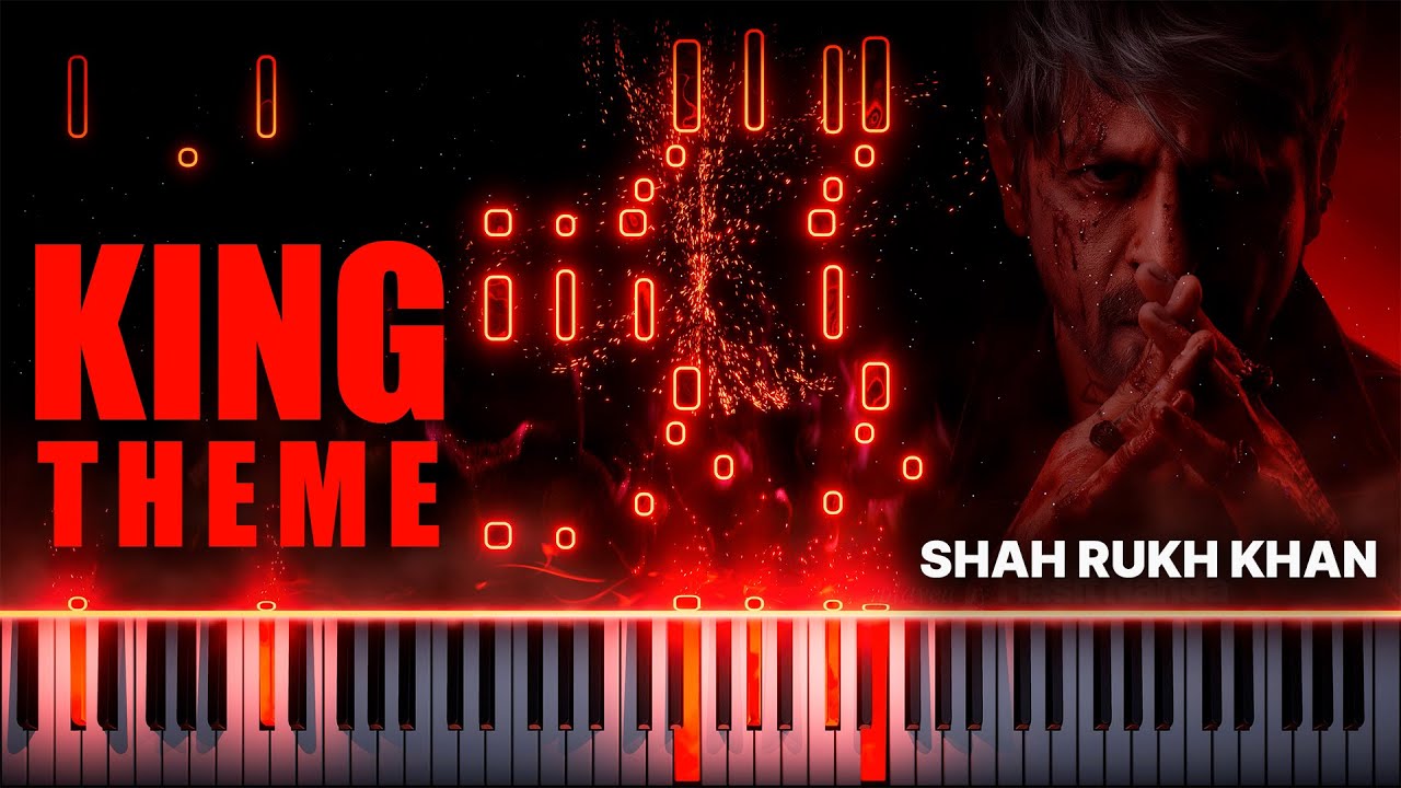 They Call Him KING - Piano | SRK&rsquo;s King BGM Theme from &ldquo;KING&rdquo; 2026 movie