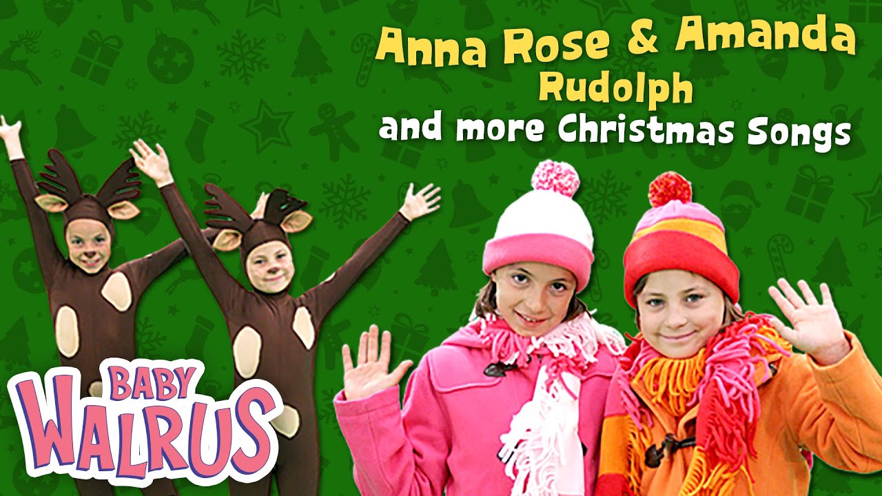 Rudolph and More Christmas Songs for Kids | Anna Rose & Amanda