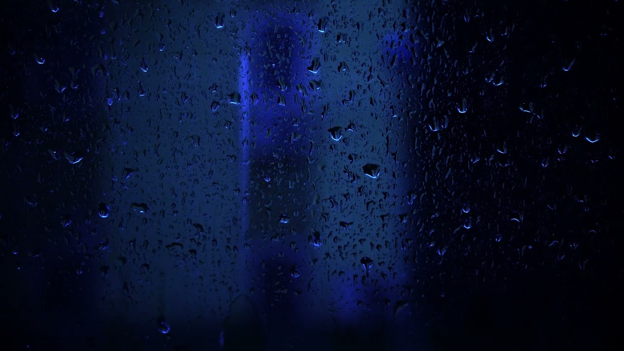 Relaxing Rain Sounds on Window = Drifting to Sleep 😴 Rainy Night for Insomnia Relief