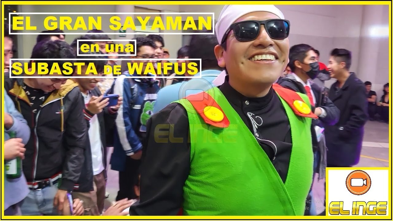 El Gran SAYAMAN en una SUBASTA DE WAIFUS...