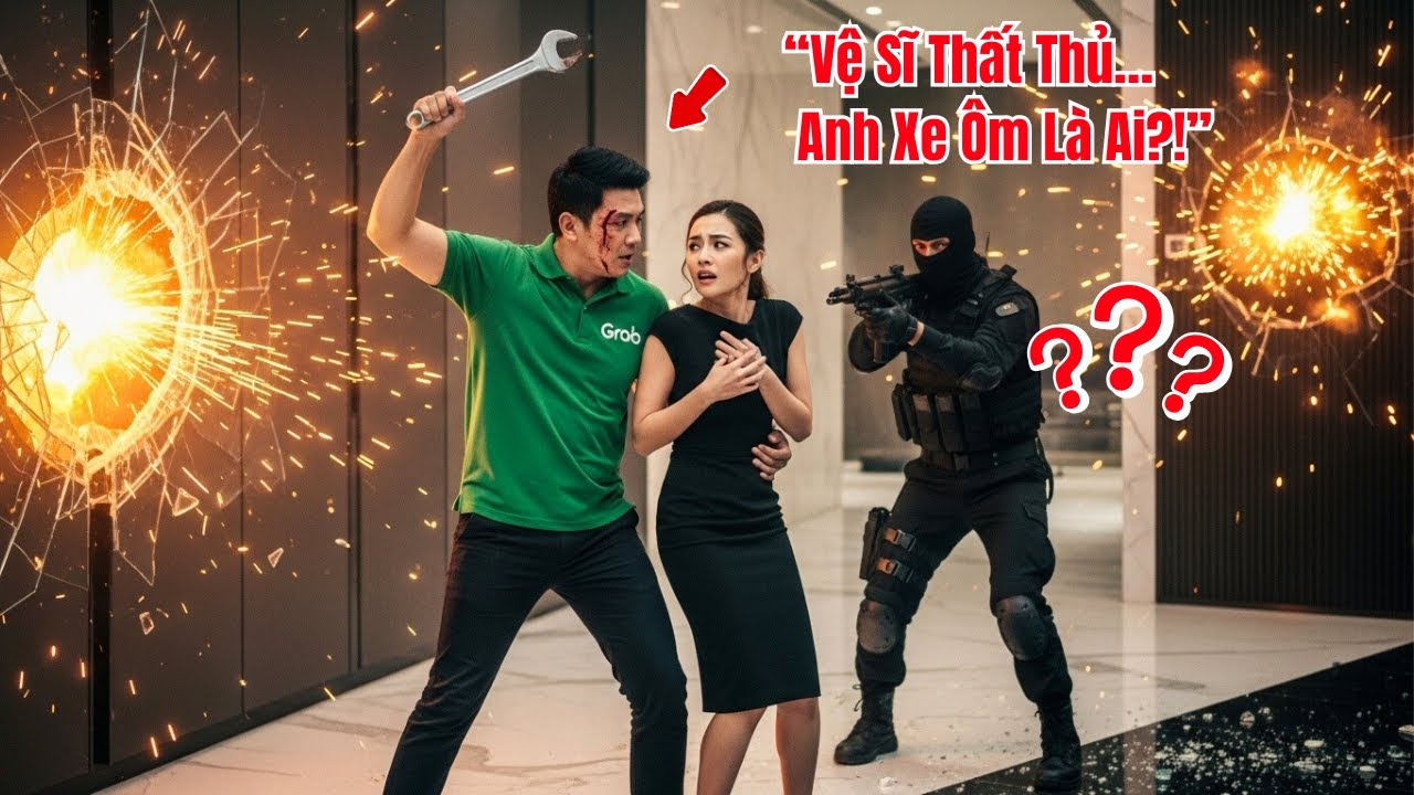 Vệ Sĩ Gục Ngã Trong Chớp Mắt — Vì Sao Nữ Chủ Tịch Phải Nép Sau Anh Xe Ôm....?