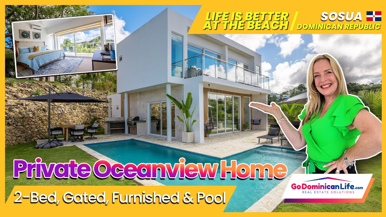 SOSUA HILLS VILLA – Modern Design with Private Pool | Real Estate Solutions