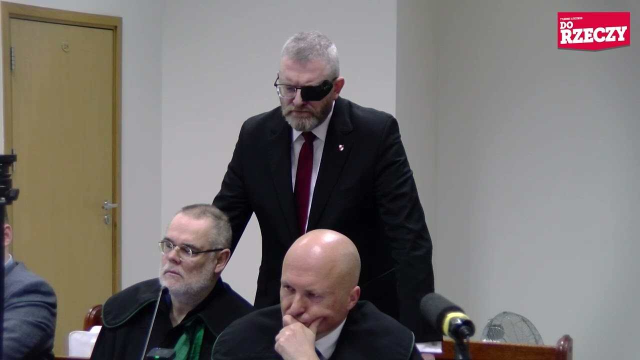 Kolejny skandal! Próba utajnienia rozprawy G. Brauna!