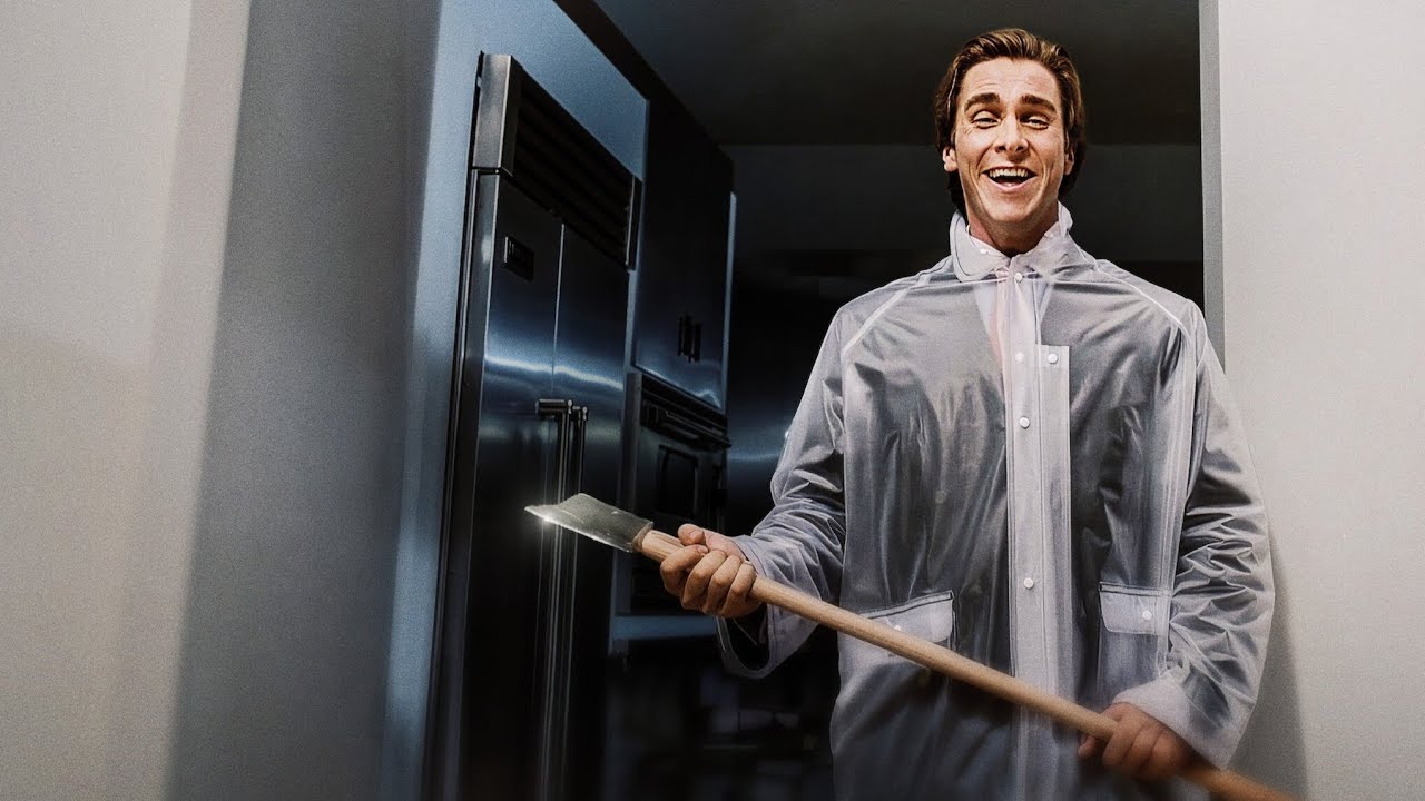 رجل ثرى بيدخل فى علاقة مع البنات وبعدين يقتلهم وبيكتشف أنه أكبر مريض نفسي ملخص فيلم american psycho