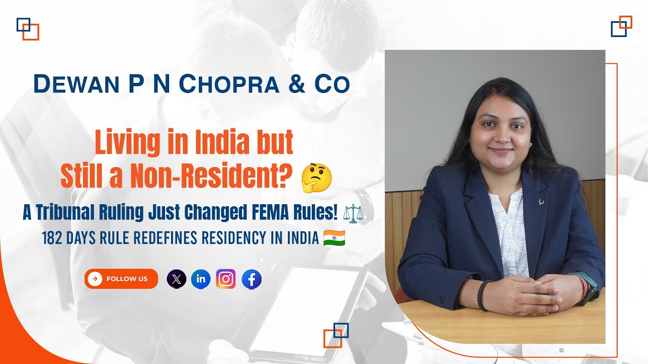 Living in India but Still a Non-Resident? 🤔 | FEMA Residency Ruling Explained
