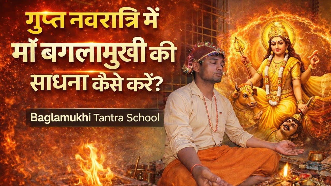 गुप्त नवरात्रि 2025 | माँ बगलामुखी गुप्त साधना विधि | Google Meet Online Sadhana By Ravindra Guruji