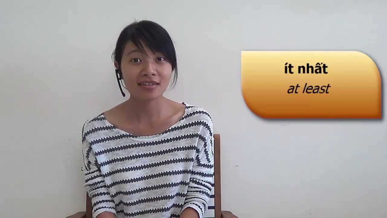 Vietnamese through stories: (Boring) things I do before bed