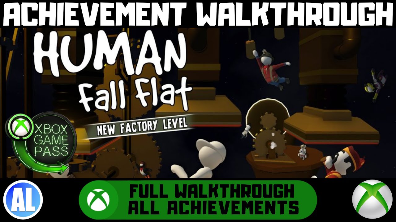 Human Fall Flat - Factory Level #Xbox - Achievement Walkthrough - Xbox Game Pass