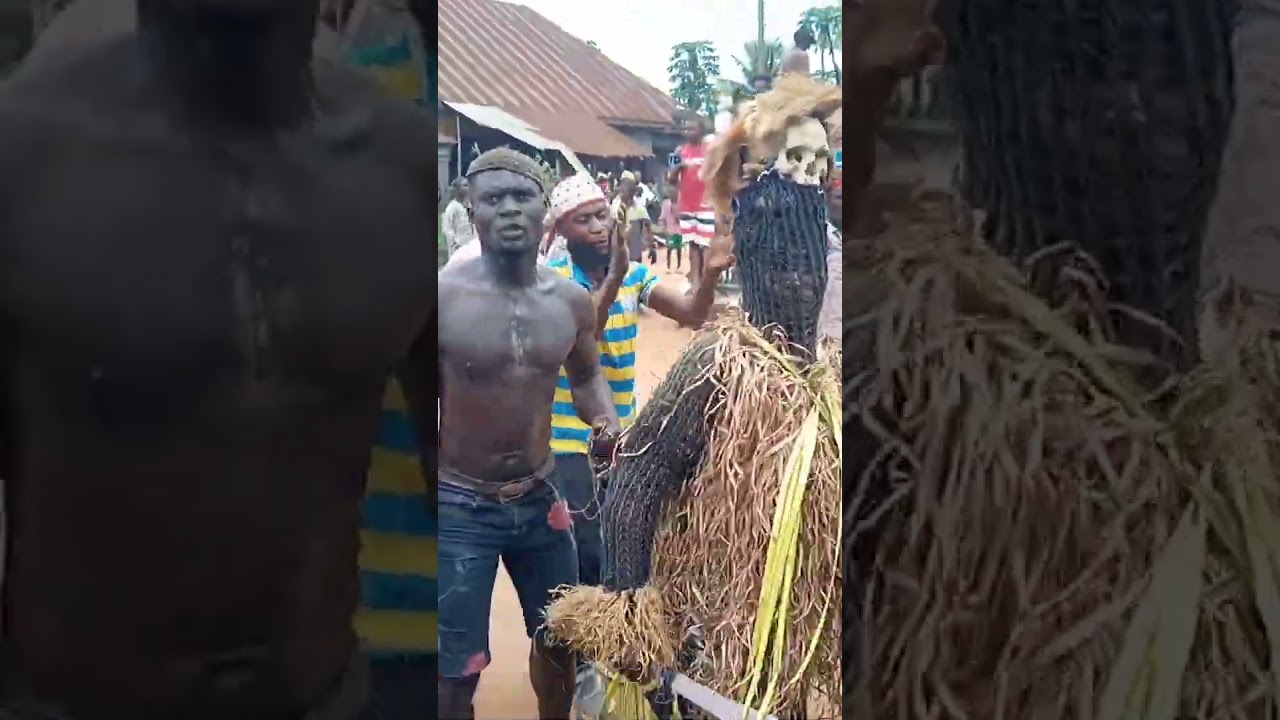 masquerade parade before ekoi.