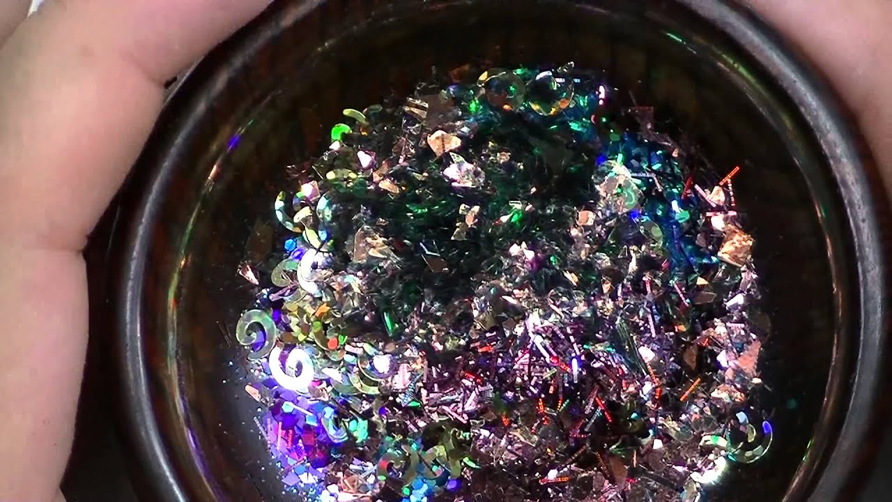 Reciclando glitters
