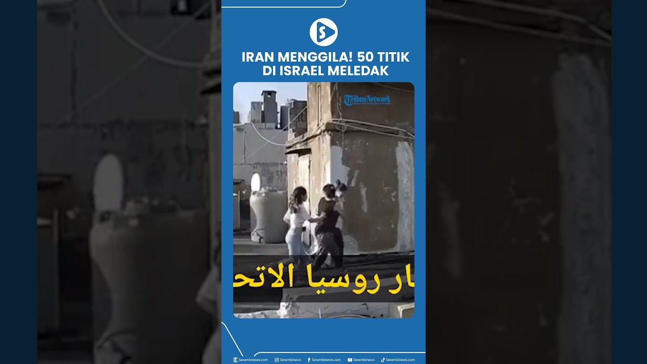 Iran Menggila! 50 Titik di Israel Meledak dalam 5 Jam, Pangkalan Militer AS–IDF Kena Hantam