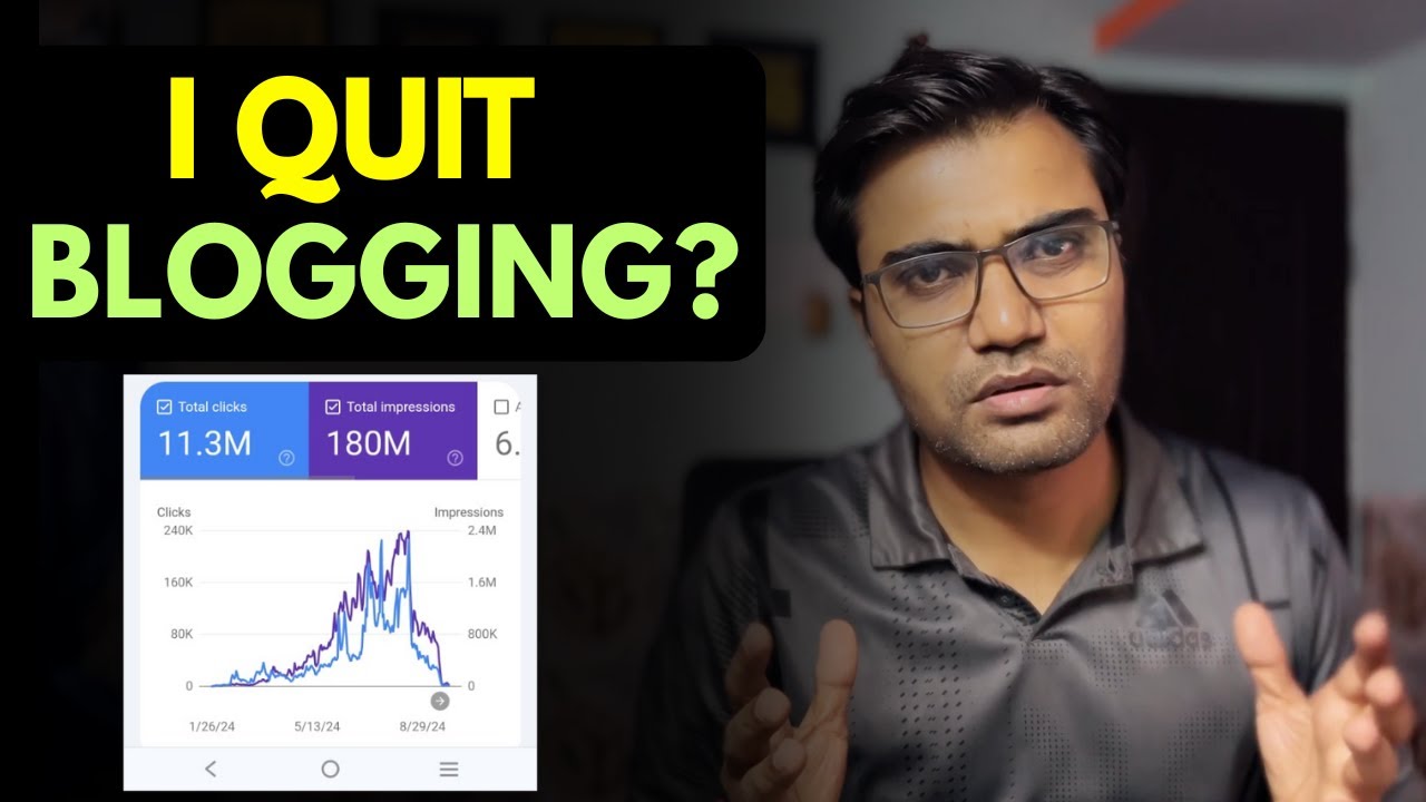 I Quit Blogging? -  Blogging Is Finally Dead..