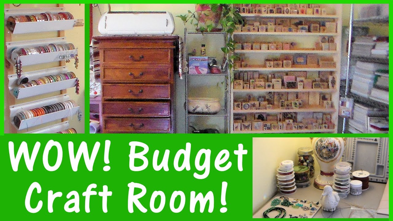 New Home REAL Craft Room Set Up! Money saving tips & ideas!