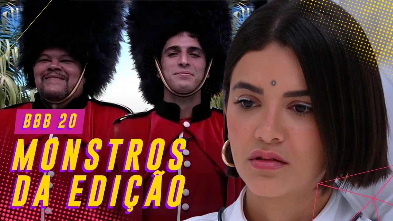 TODOS OS MONSTROS DO BBB20: QUARTO BRANCO, TINA E AS PANELAS, IARNUOU E MAIS | BIG BROTHER BRASIL 20