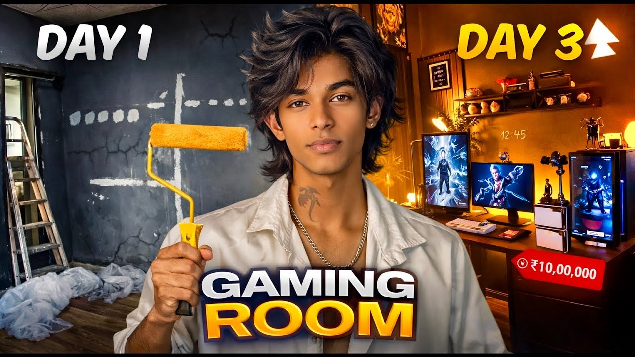 Transforming My Gaming Room into Dream Room 😱