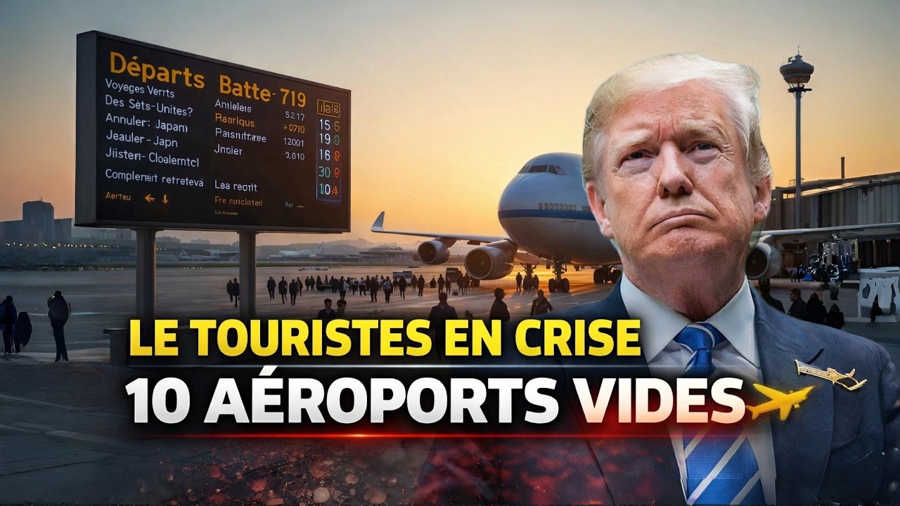 3 MILLIONS de touristes annulés : les aéroports US sous le choc