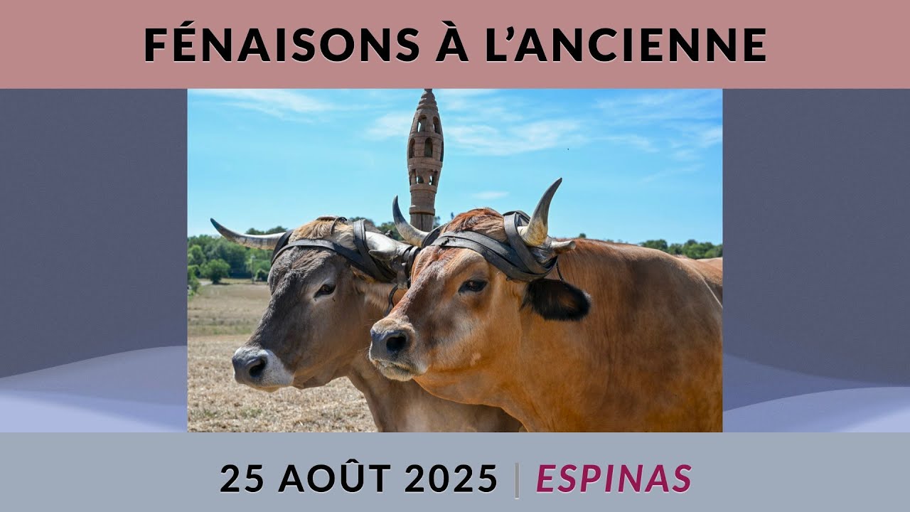 Fénaisons à l'ancienne, 32e édition, #espinas, août 2025