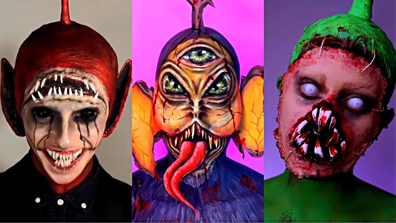 Teletubbies (Halloween) Makeup Compilation | TikTok 2022