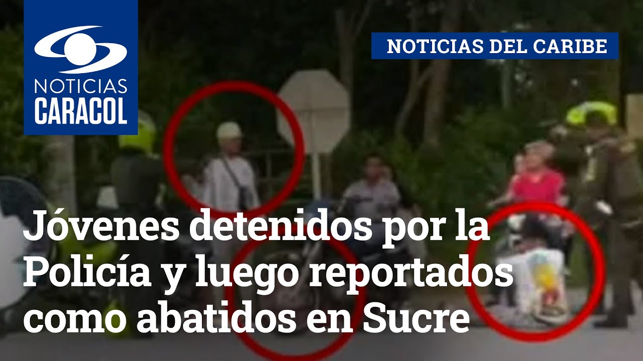 Jóvenes detenidos por la Policía y luego reportados como abatidos en Sucre tenían signos de tortura