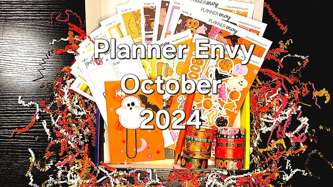 Planner Envy October 2024 Subscription Box
