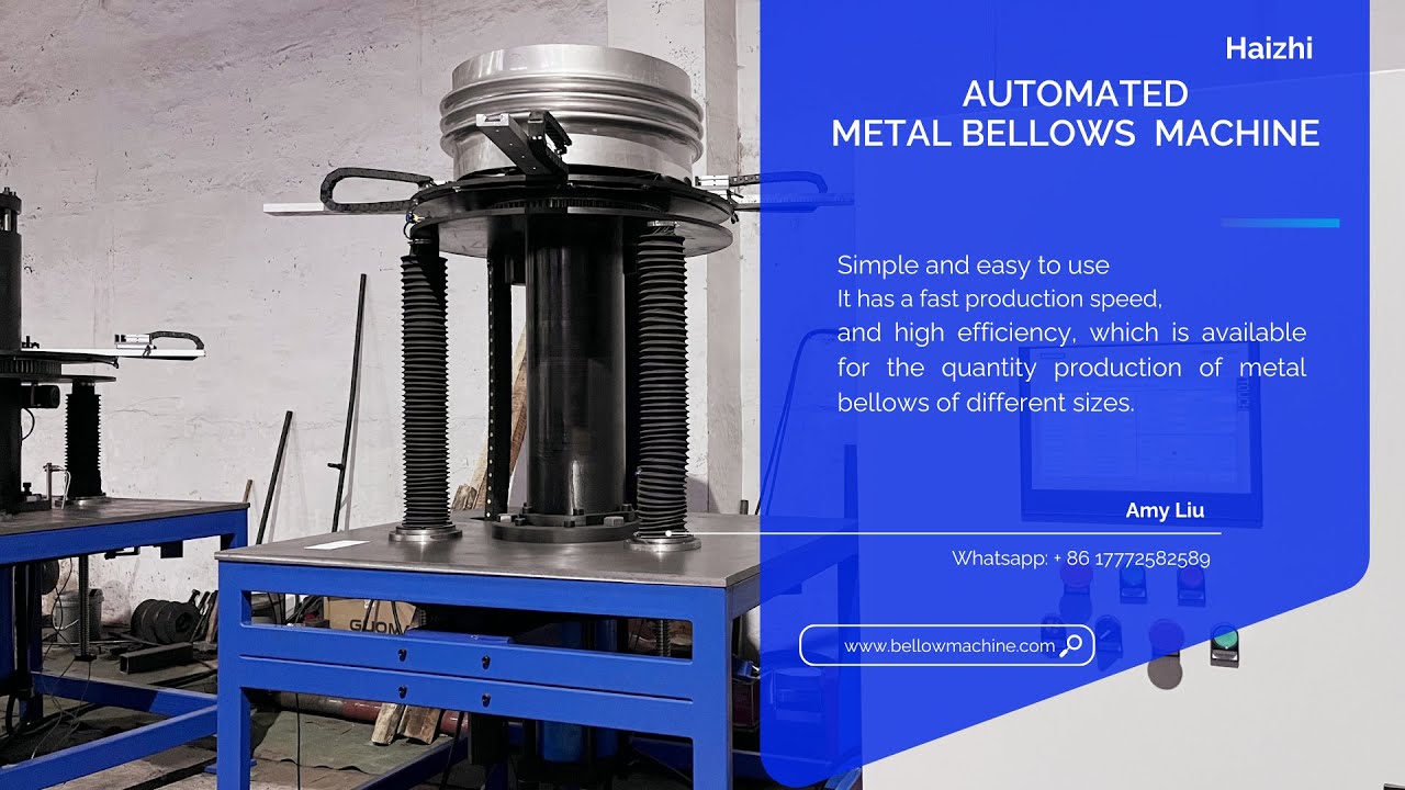 Automated mechanical punch former for making expansion bellows compensators quickly and easily
