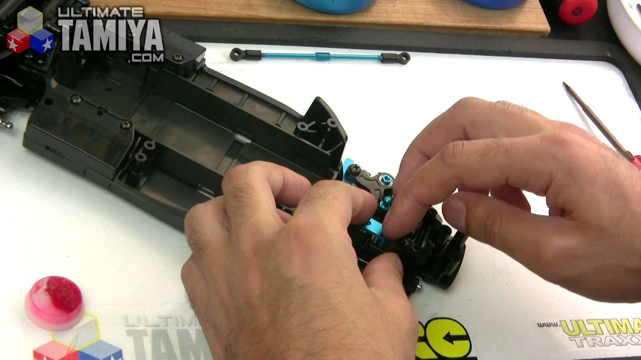 Tamiya M06 Pro build pt 2 - front end