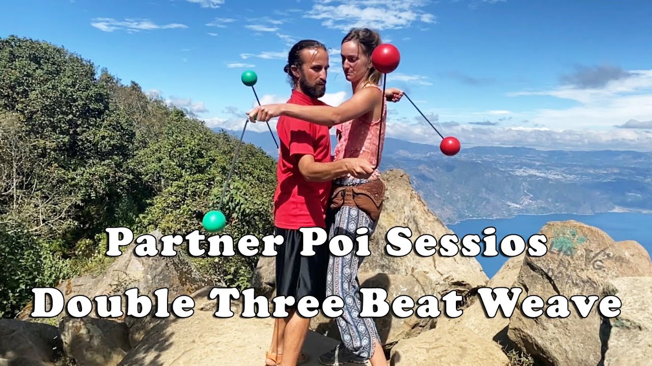 Double Three Beat Weave - Use Both Poi! - Partner Poi Tutorials