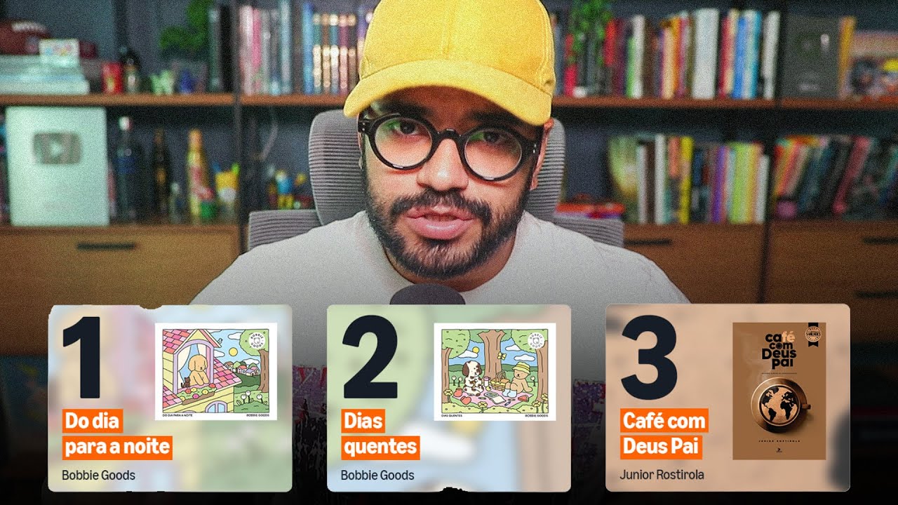 Analisei o TOP 10 livros mais vendidos no Brasil em 2025