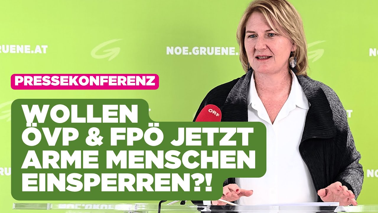 Spielerschutz im NÖ Wettgesetz und gegen Gefängnisstrafen für Arme | PRESSEKONFERENZ