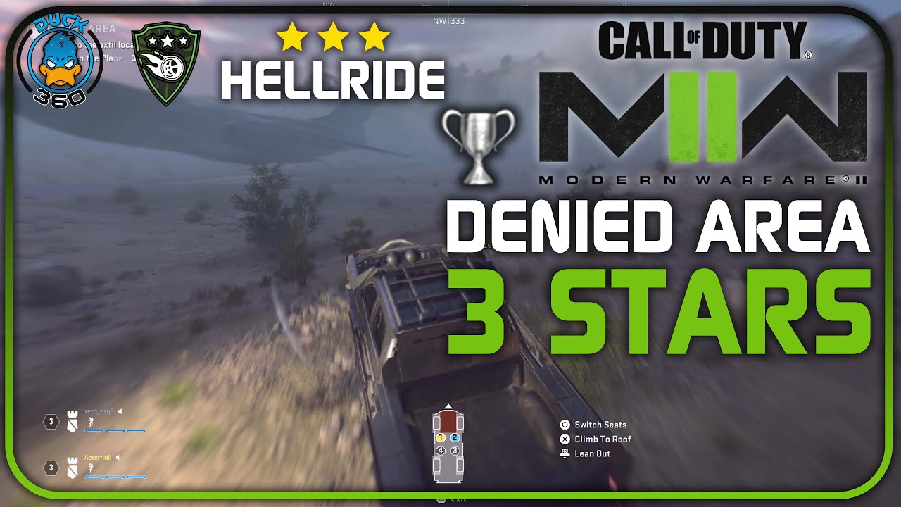 Call of Duty Modern Warfare 2 Coop 3 STARS DENIED AREA