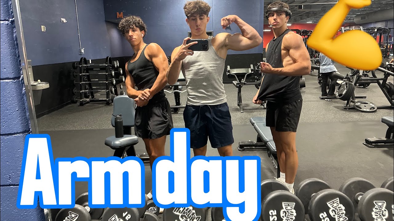 MOST Aesthetic TEENS hit arm day