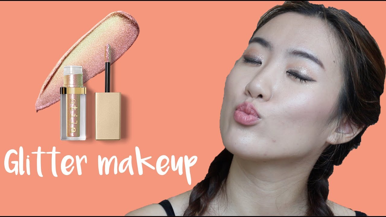 Glitter Makeup for Hooded Eyes (Stila Kitten Karma Tutorial)