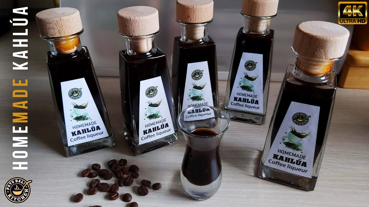 ☕ Homemade Kahlúa - Kaffeelikör | PUTU BALI KITCHEN ☕