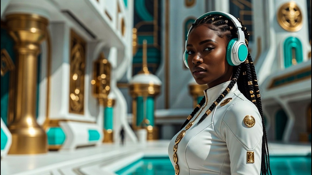 Future Africa 2100: Золотой оазис | Ритмичный афро-эмбиент и калимба