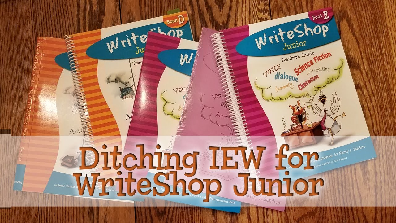 Why We Ditched IEW  |  WriteShop Junior Review, Our New Homeschool Writing Curriculum