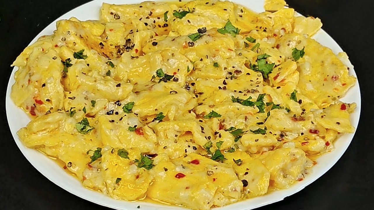 Butter Garlic Egg | Breakfast Egg Recipe | Garlic Egg Butter Fry | Butter Garlic Egg Fry Recipe