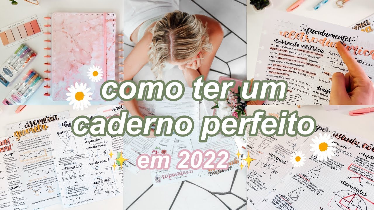 como ter um caderno perfeito e organizado em 2022 | dicas práticas, tour, inspirações 🤍