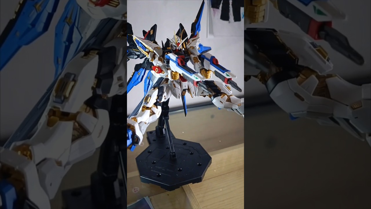 MGEX Strike Freedom Gundam. 😮&zwj;💨🔥 #shorts #strikefreedom #mgexstrikefreedom